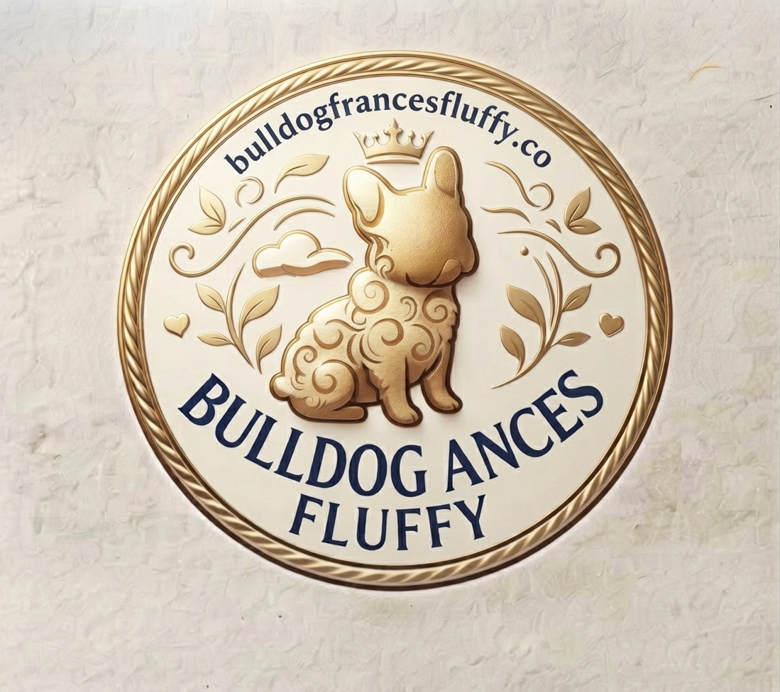 Logo Bulldog Frances Fluffy